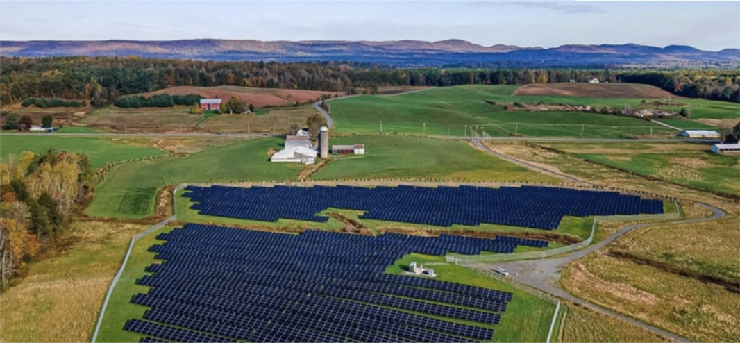 Mayfield 1 Solar Farm - 6.5 MW community solar project with nearly 15,000 solar panels