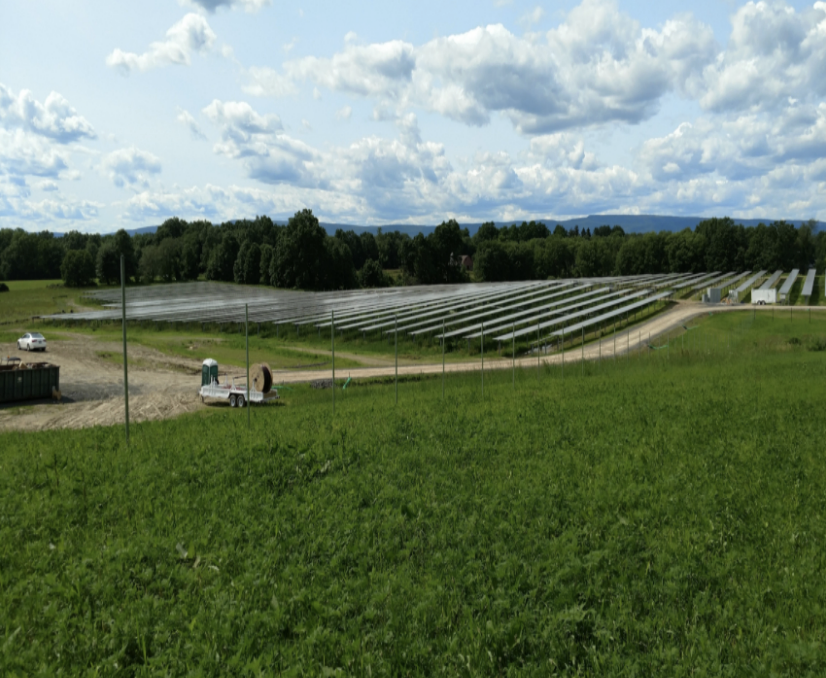 Town of Montgomery Solar Farm - 5.3 MW community solar project with single axis trackers